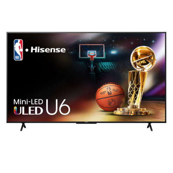 Hisense 55 inch U6N Series Mini LED ULED 4K Google Tv