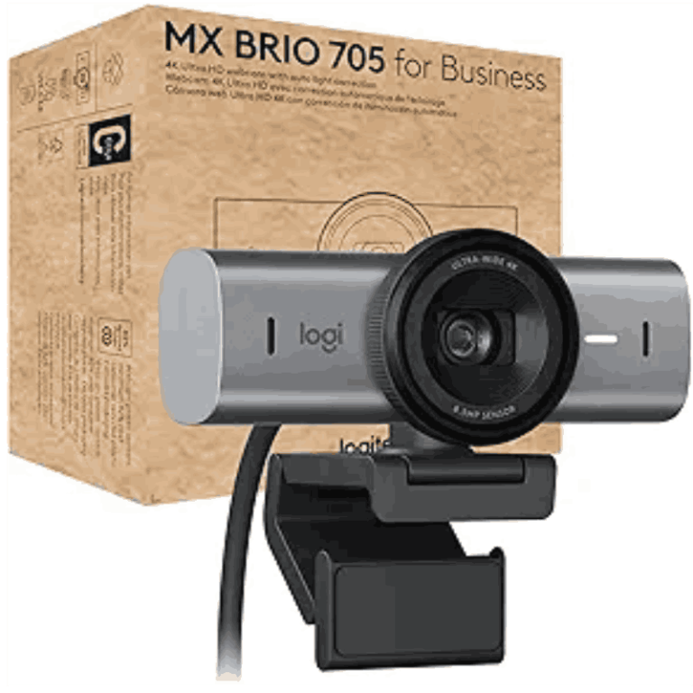 Logitech MX Brio 705 Business 4K Webcam