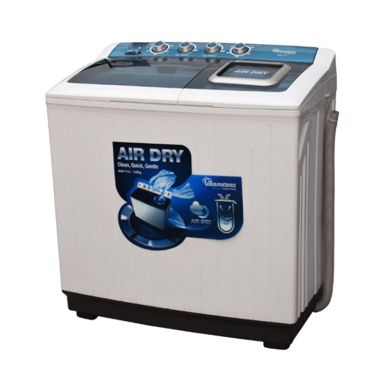 Ramtons RW/114 Twin Tub Semi Automatic 12Kg Washer