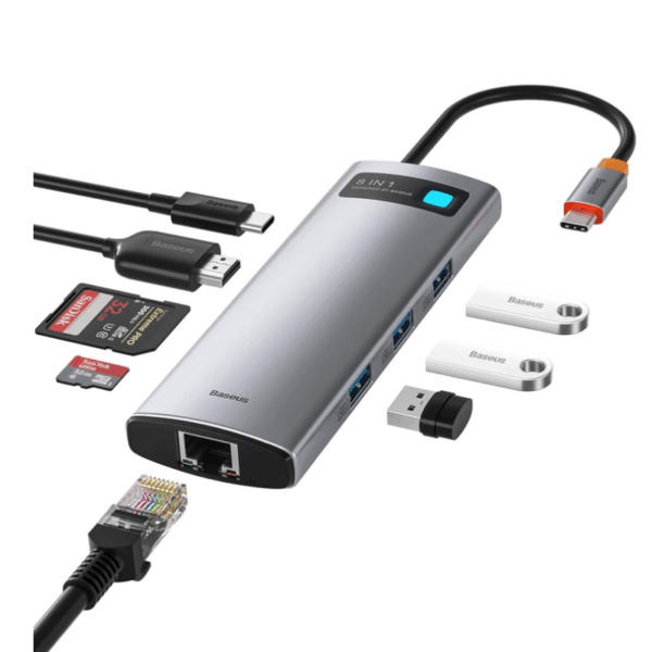 Baseus 8 in 1 USB C Hub