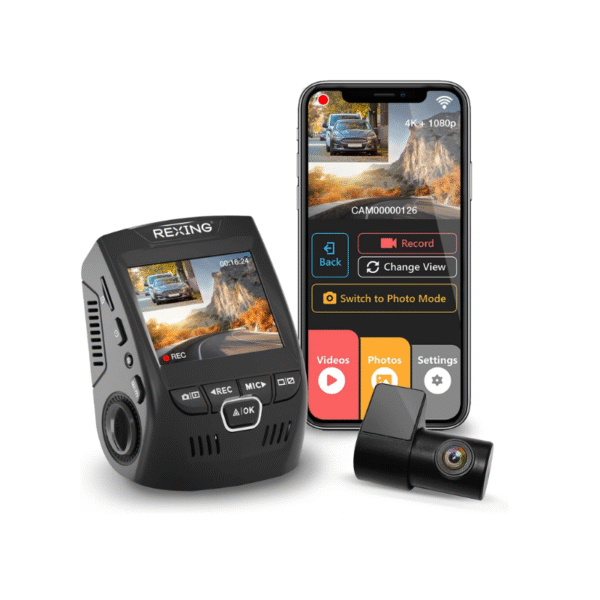 Rexing V1P Flex X4 4K WiFi Dash Cam