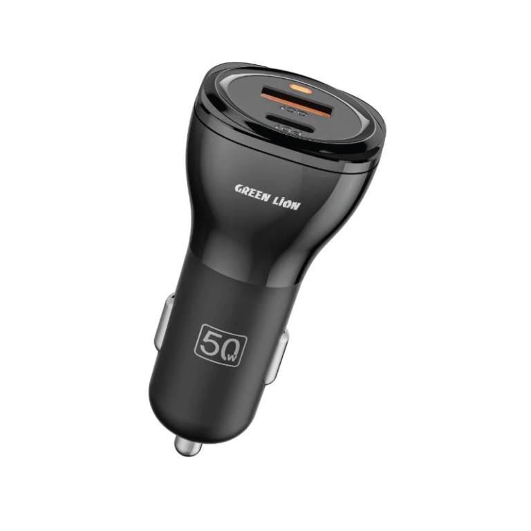 Green Lion Tracker Dual Port Car Charger