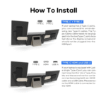 V2COM Laptop Screen Extender 15.6-inch S6