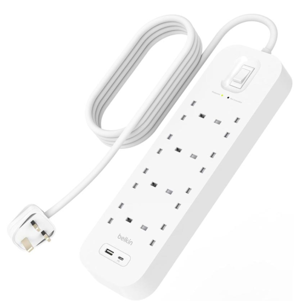 Belkin Surge 80T 525J 18W USBA + C