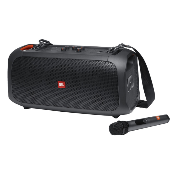 JBL PartyBox On-The-Go + 2 Microphones